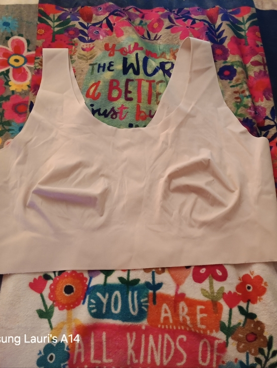 Bali Other - Bali Tan Wireless Smooth Bra Removable Cups 2XL NWOT